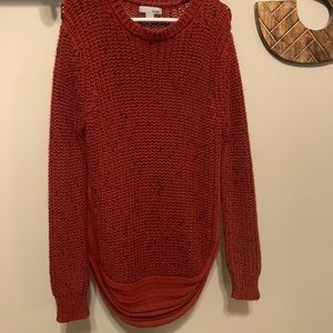 Burgundy sweater
